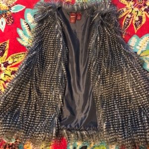 Girls Faux Fur Vest